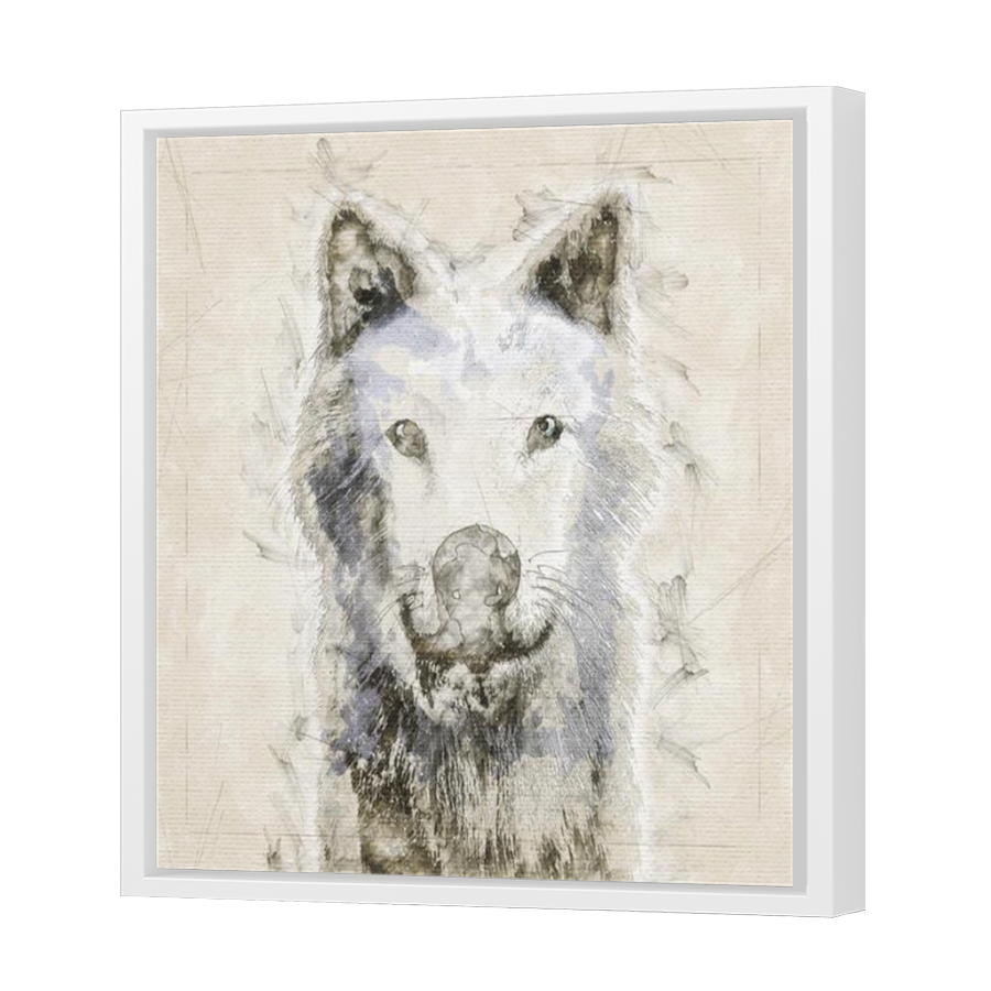 Thumbnail for Canvas - White Floating Frame