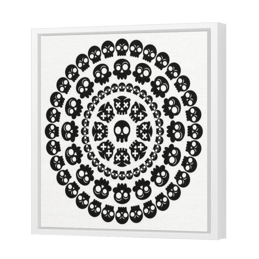Thumbnail for Canvas - White Floating Frame