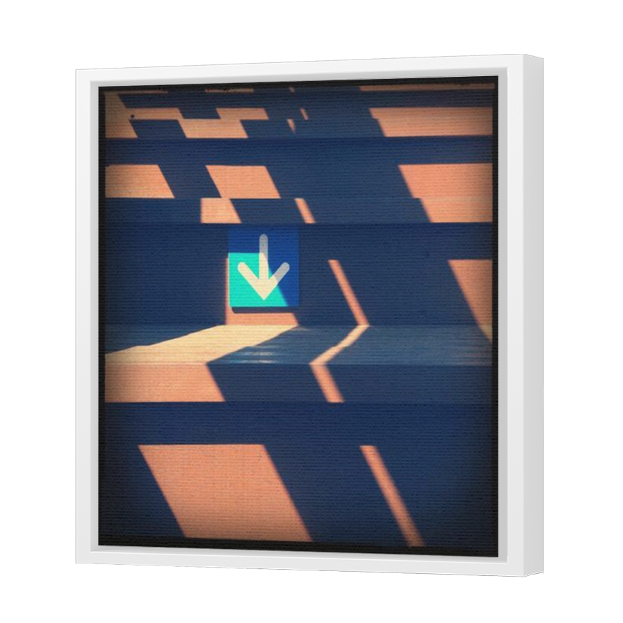 Thumbnail for Canvas - White Floating Frame