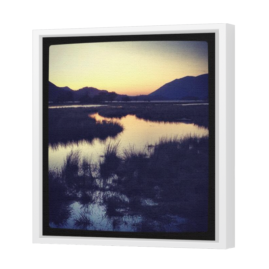 Thumbnail for Canvas - White Floating Frame