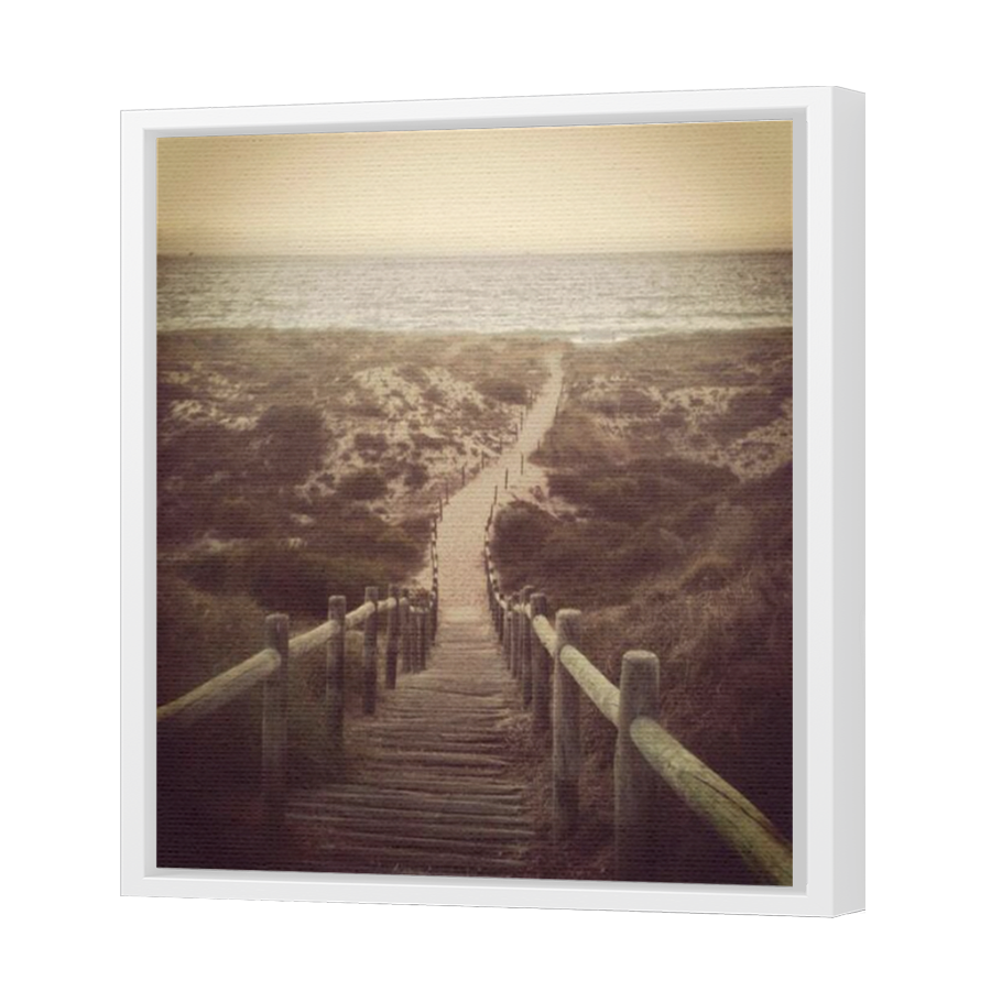 Thumbnail for Canvas - White Floating Frame