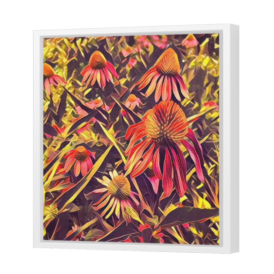 Thumbnail for Canvas - White Floating Frame