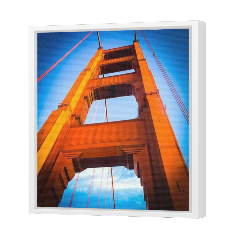 Thumbnail for Canvas - White Floating Frame
