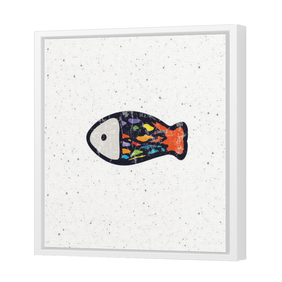 Thumbnail for Canvas - White Floating Frame