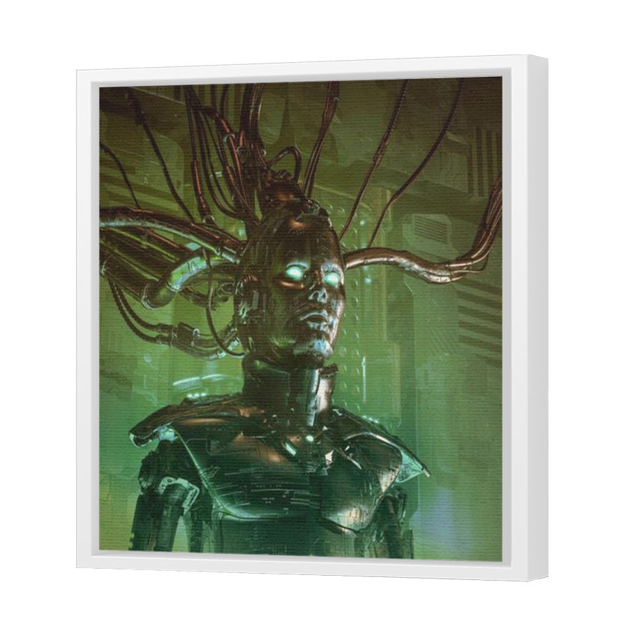 Thumbnail for Canvas - White Floating Frame