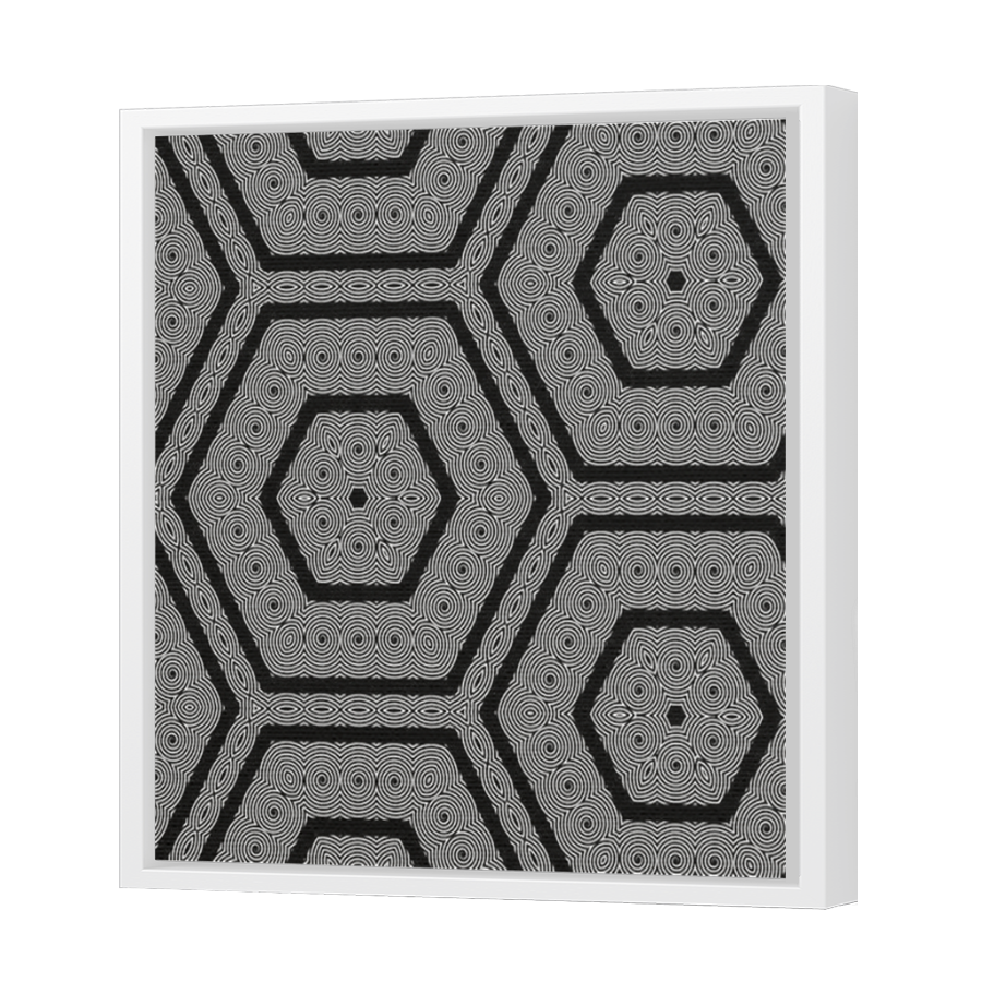 Thumbnail for Canvas - White Floating Frame