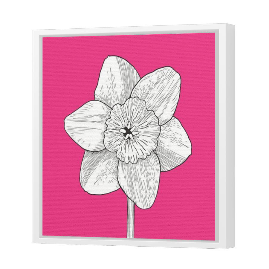 Thumbnail for Canvas - White Floating Frame