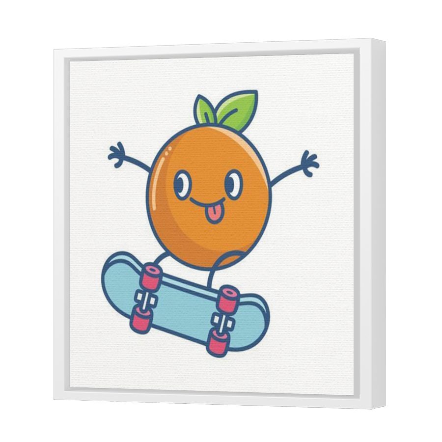 Thumbnail for Canvas - White Floating Frame