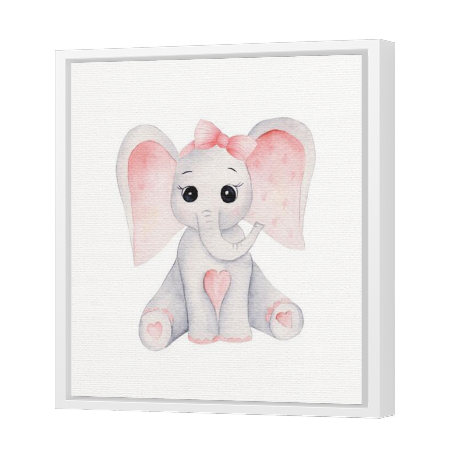 Thumbnail for Canvas - White Floating Frame