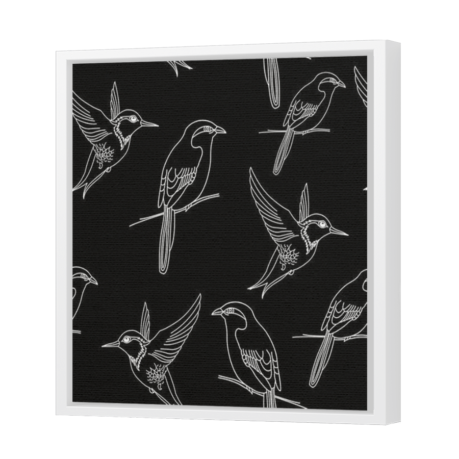 Thumbnail for Canvas - White Floating Frame