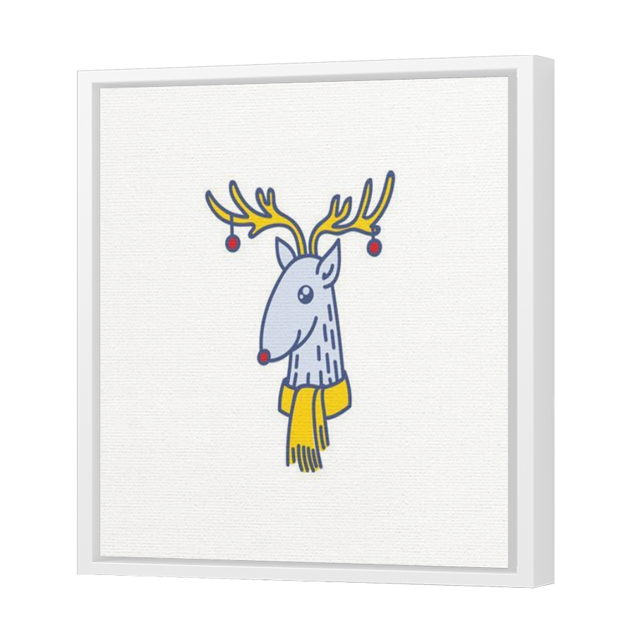Thumbnail for Canvas - White Floating Frame