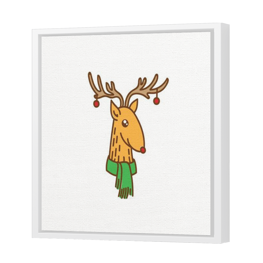 Thumbnail for Canvas - White Floating Frame