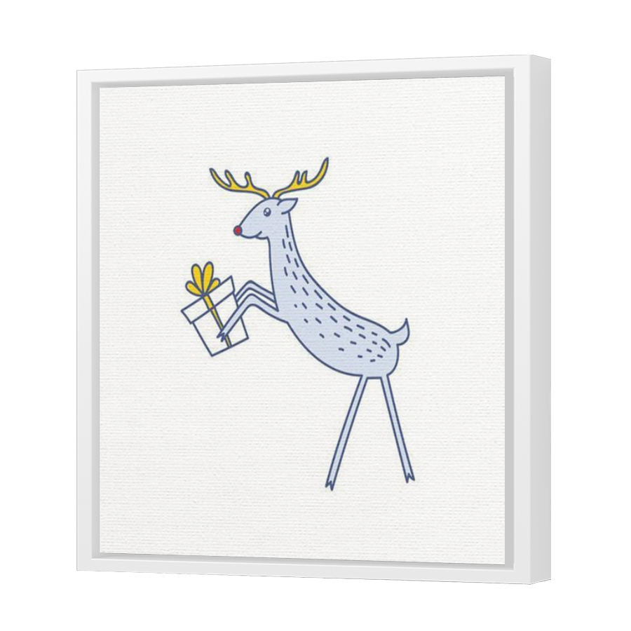 Thumbnail for Canvas - White Floating Frame