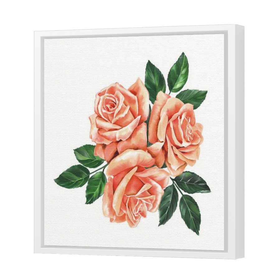 Thumbnail for Canvas - White Floating Frame
