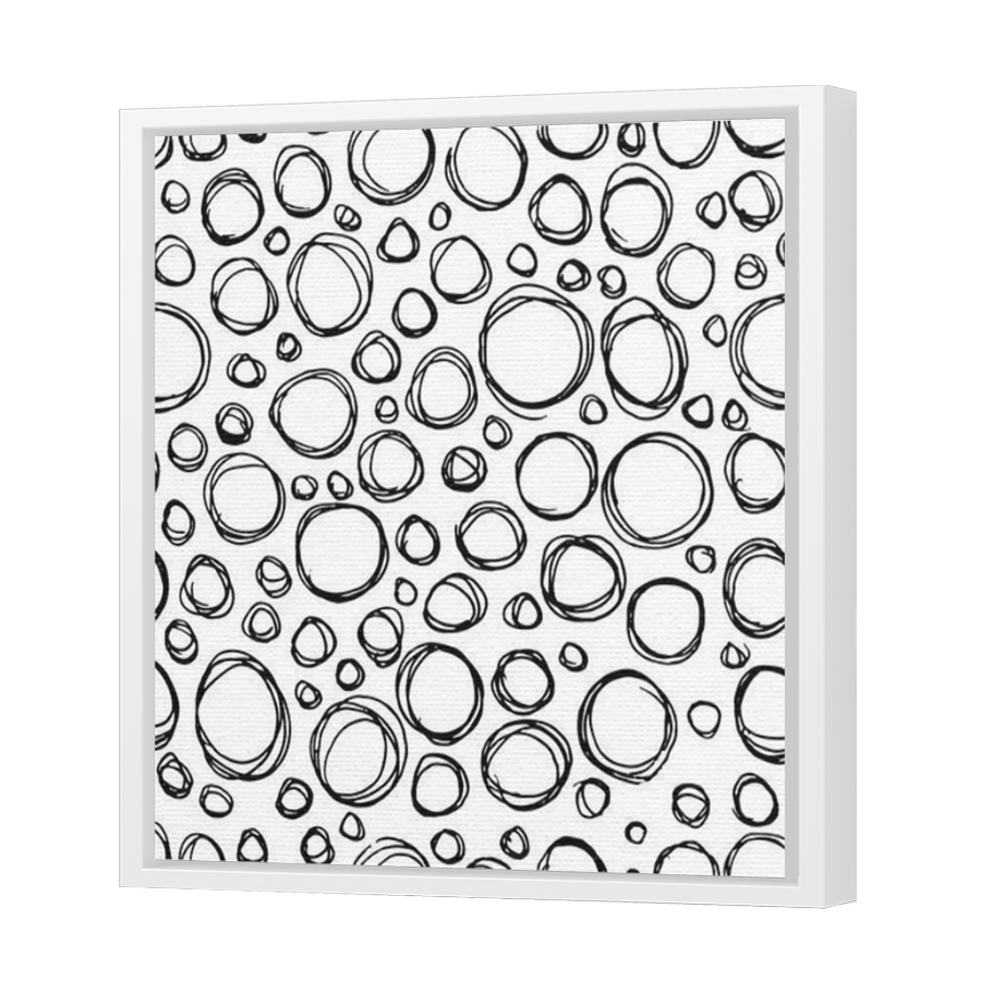 Thumbnail for Canvas - White Floating Frame