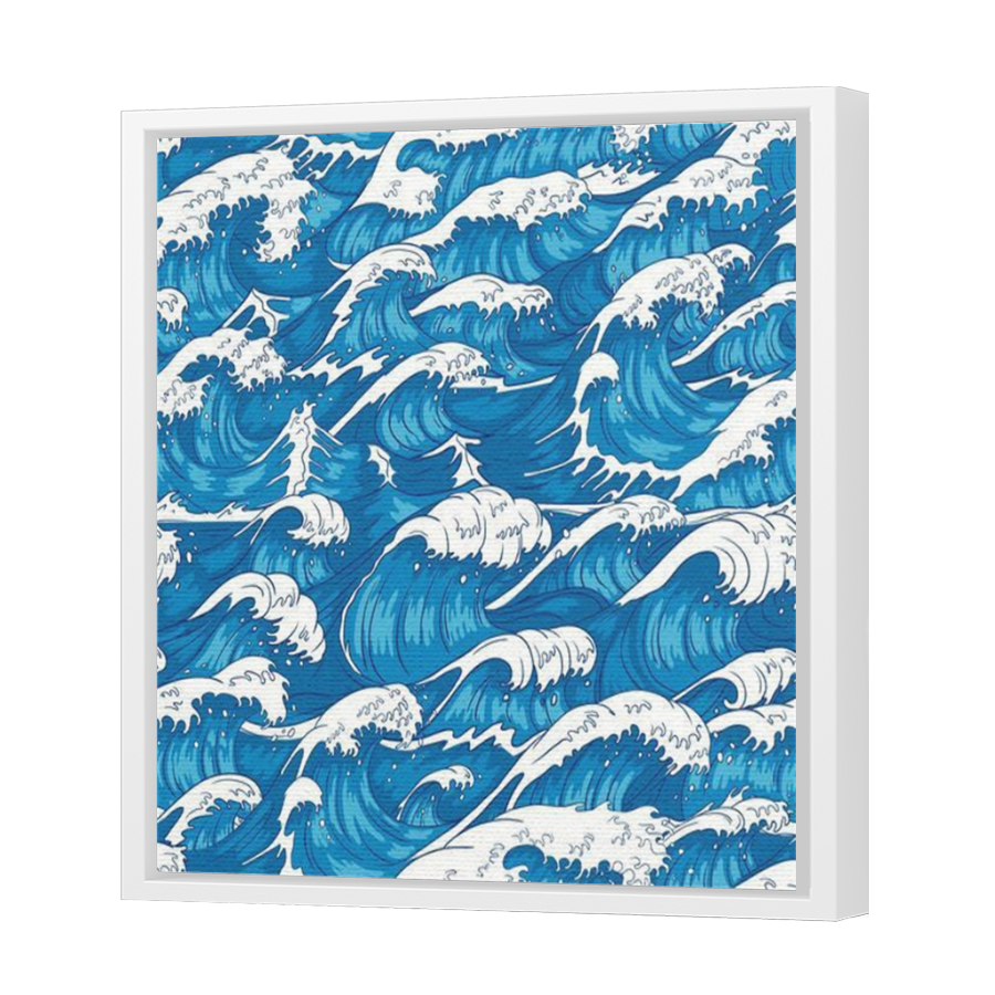 Thumbnail for Canvas - White Floating Frame