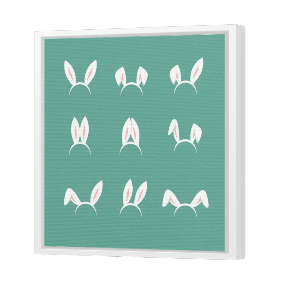 Thumbnail for Canvas - White Floating Frame