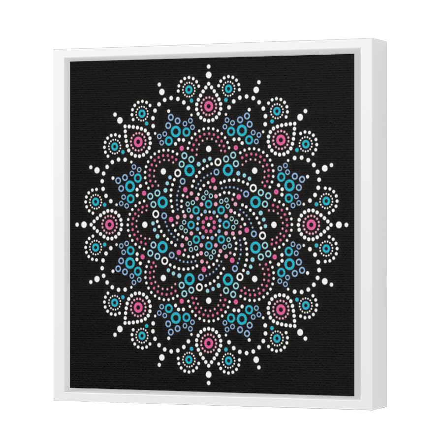 Thumbnail for Canvas - White Floating Frame