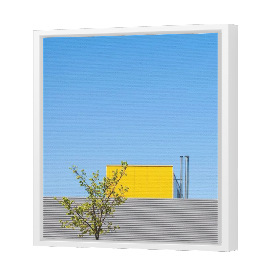 Thumbnail for Canvas - White Floating Frame