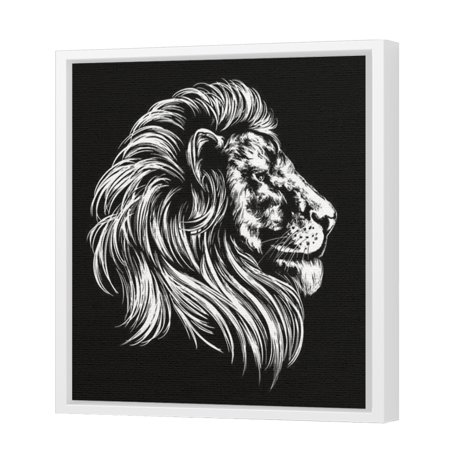 Thumbnail for Canvas - White Floating Frame