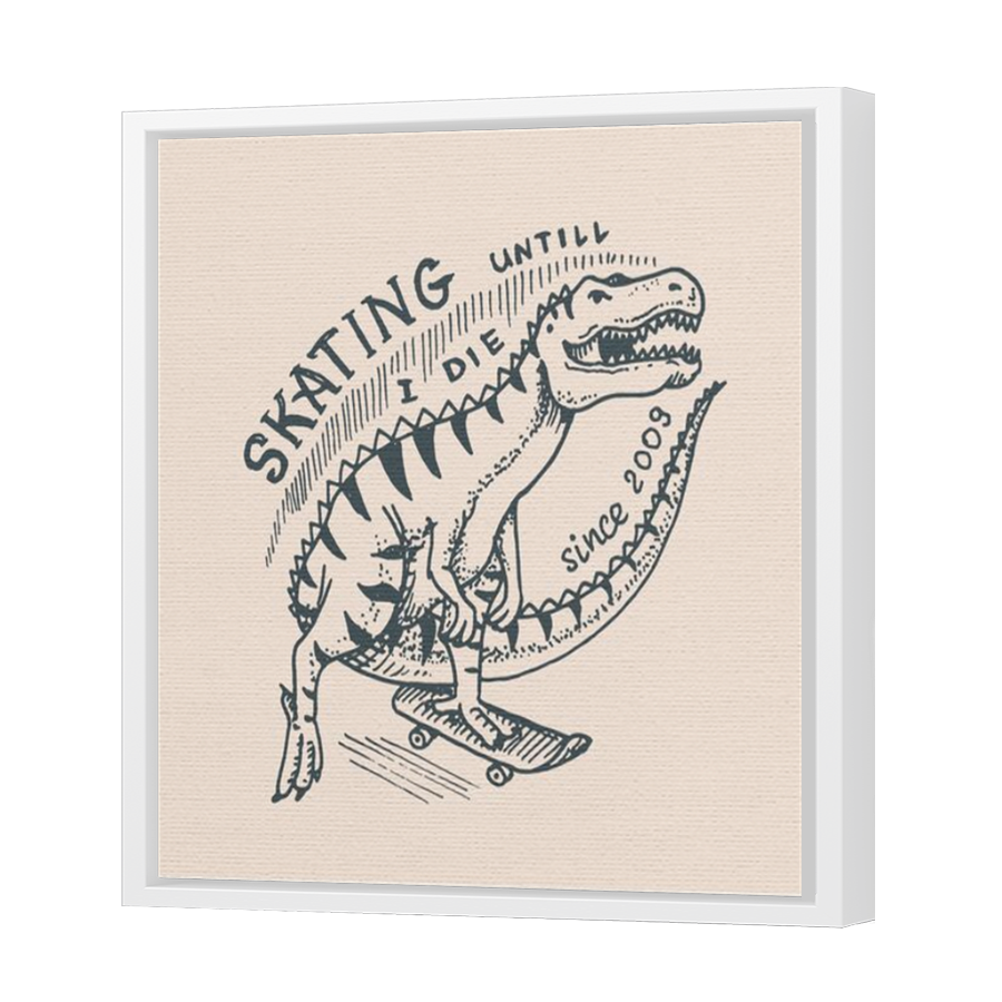 Thumbnail for Canvas - White Floating Frame