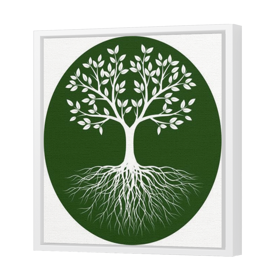Thumbnail for Canvas - White Floating Frame