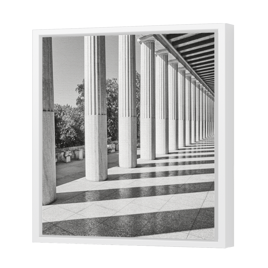 Thumbnail for Canvas - White Floating Frame