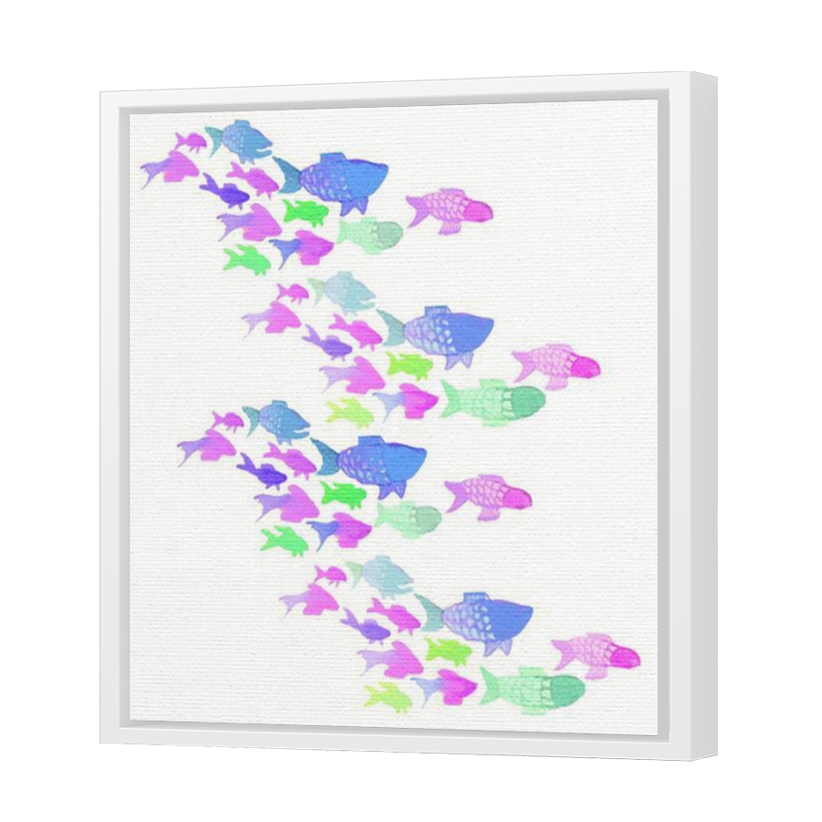 Thumbnail for Canvas - White Floating Frame