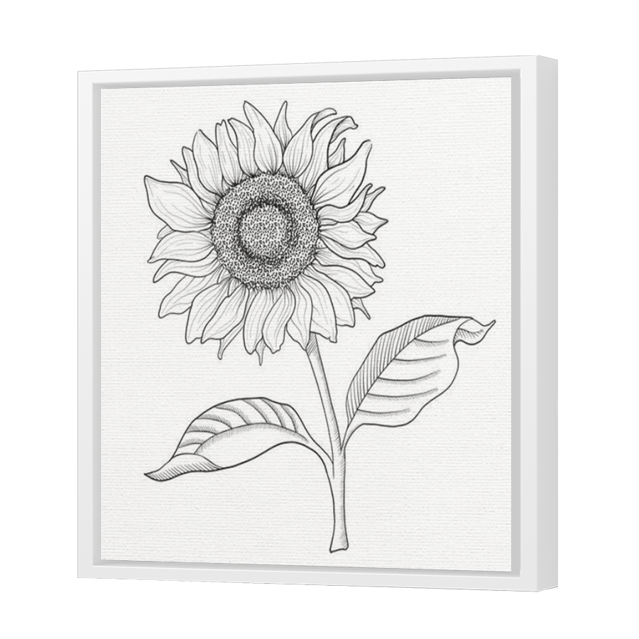 Thumbnail for Canvas - White Floating Frame