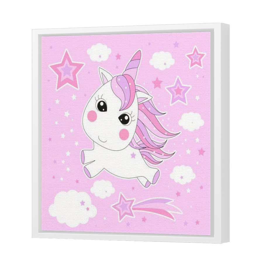 Thumbnail for Canvas - White Floating Frame
