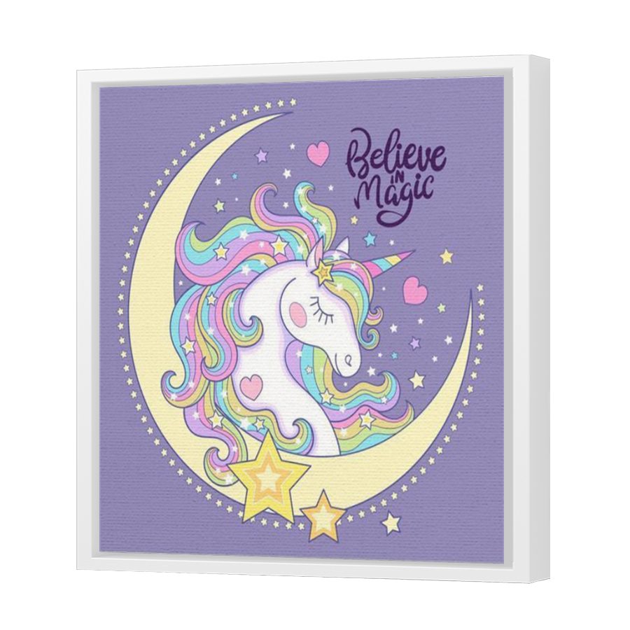 Thumbnail for Canvas - White Floating Frame