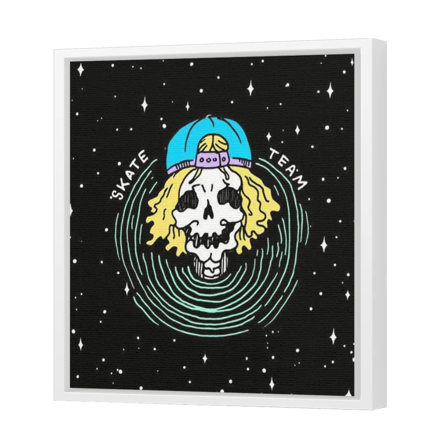 Thumbnail for Canvas - White Floating Frame