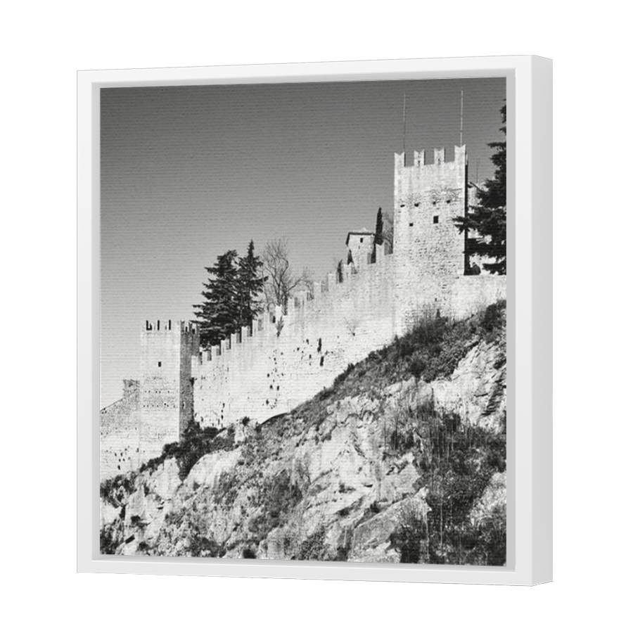 Thumbnail for Canvas - White Floating Frame