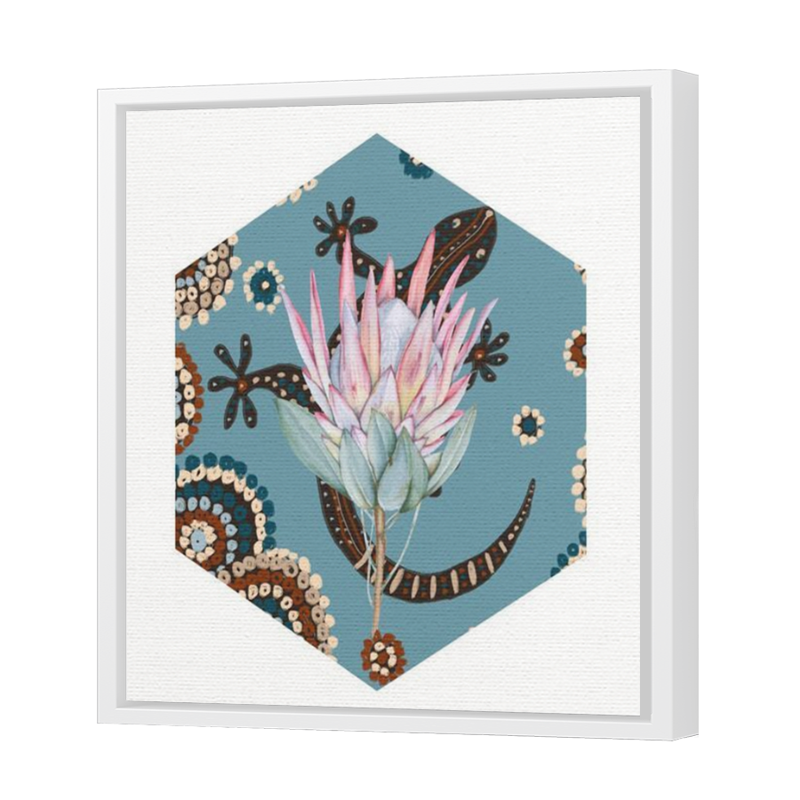 Thumbnail for Canvas - White Floating Frame