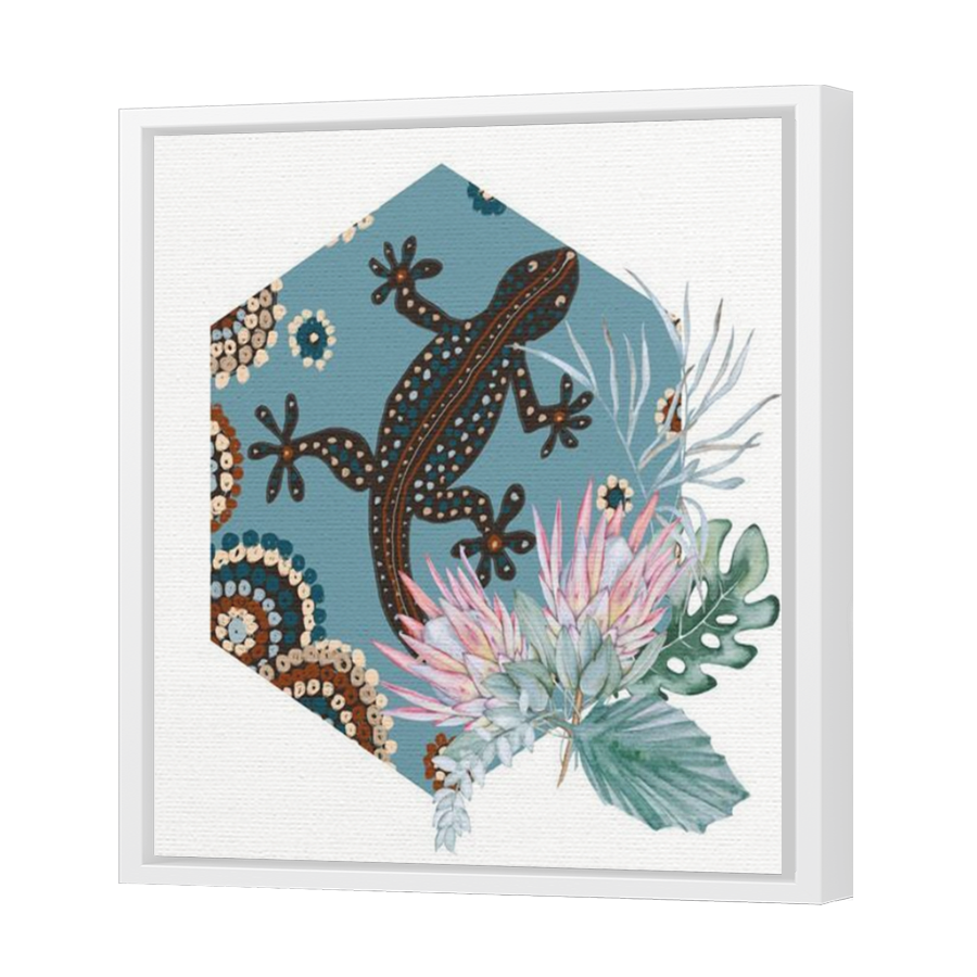 Thumbnail for Canvas - White Floating Frame