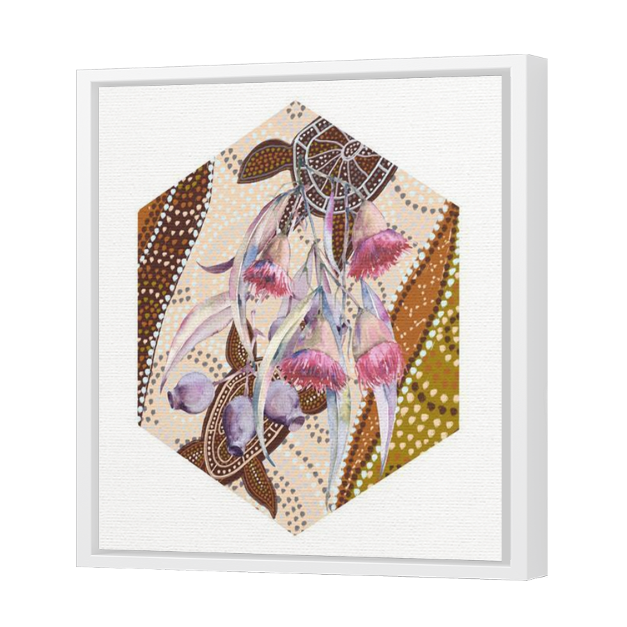 Thumbnail for Canvas - White Floating Frame