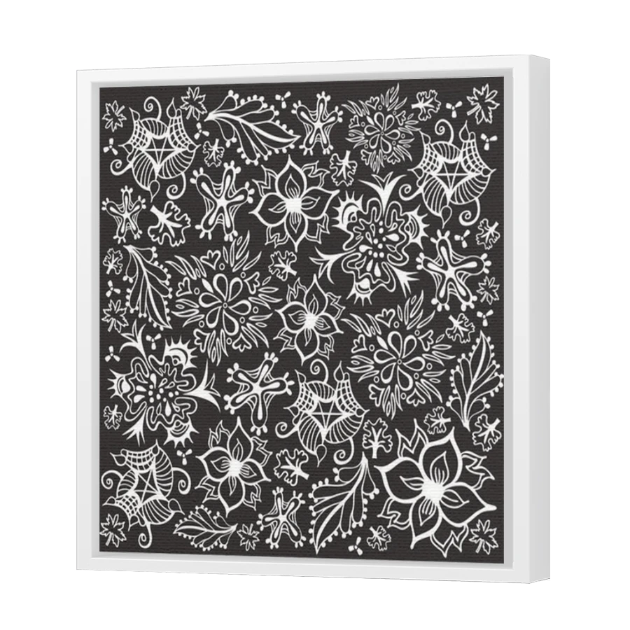 Thumbnail for Canvas - White Floating Frame