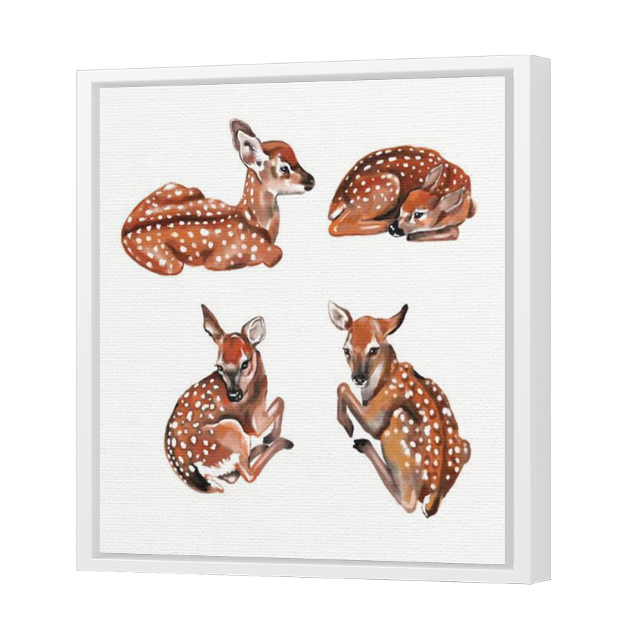 Thumbnail for Canvas - White Floating Frame
