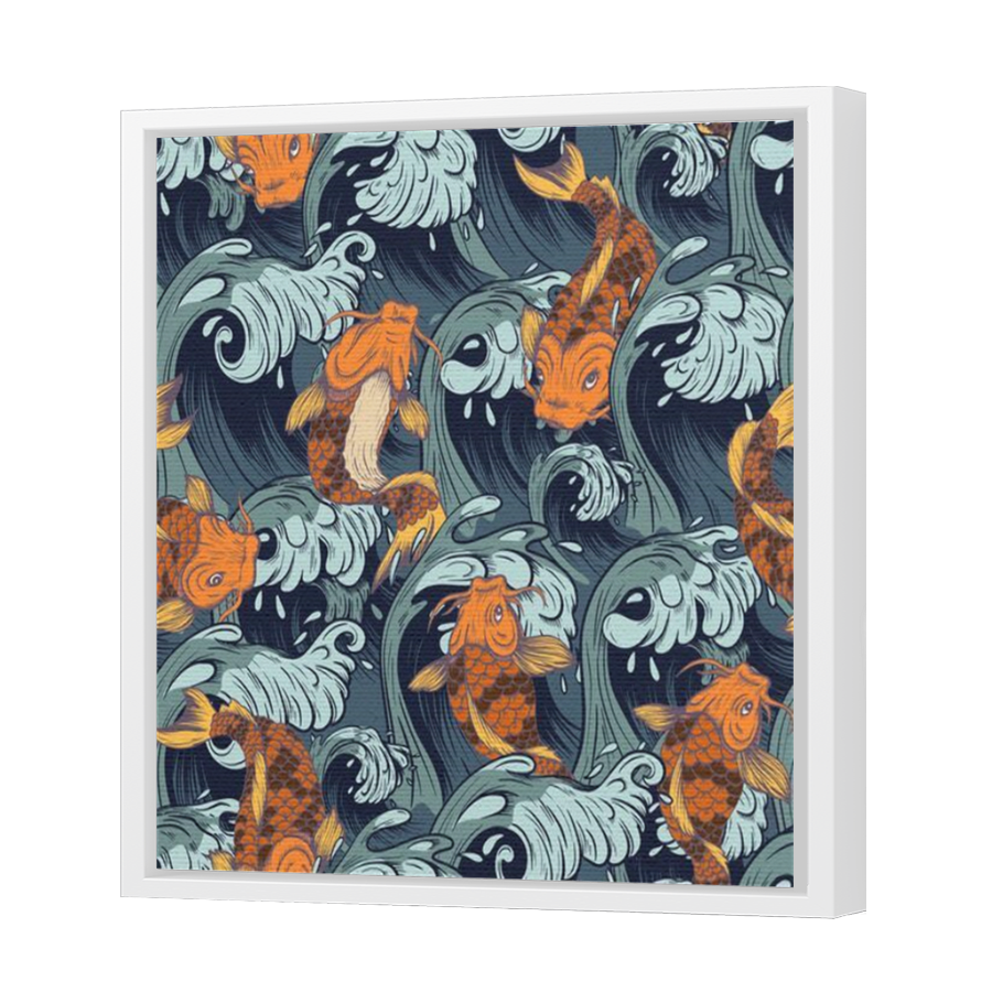 Thumbnail for Canvas - White Floating Frame