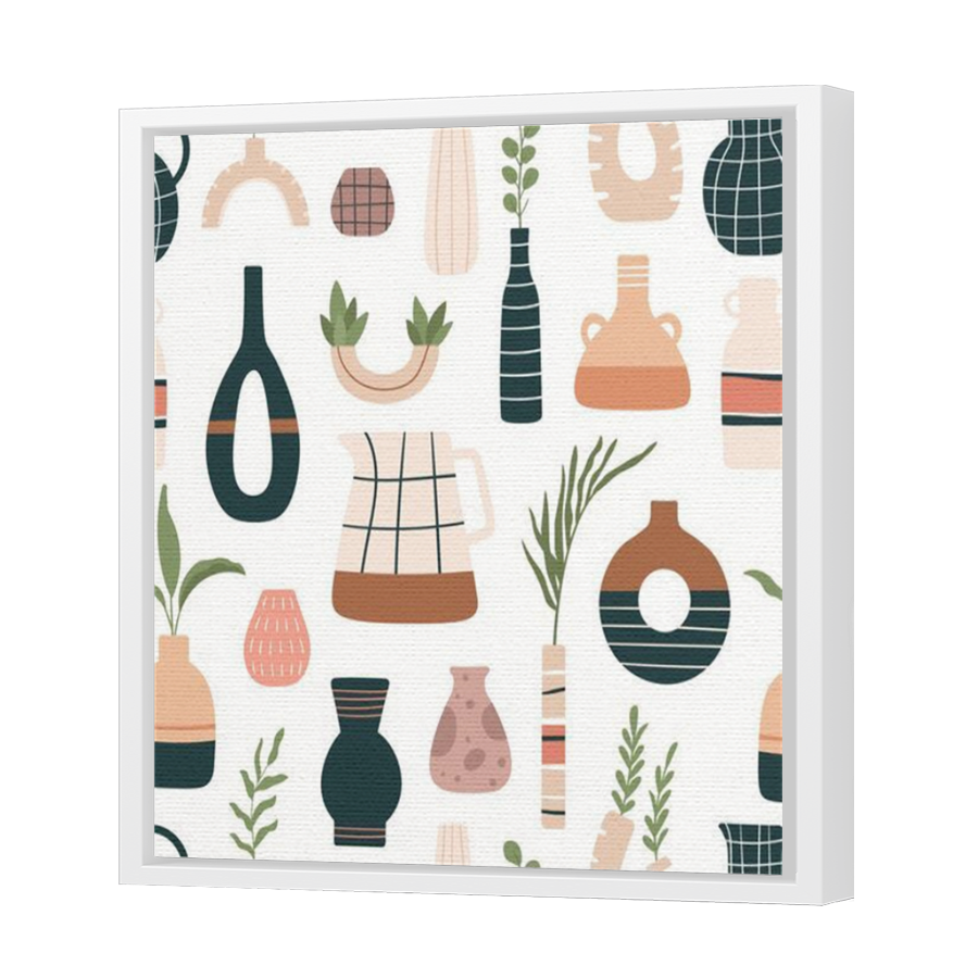 Thumbnail for Canvas - White Floating Frame