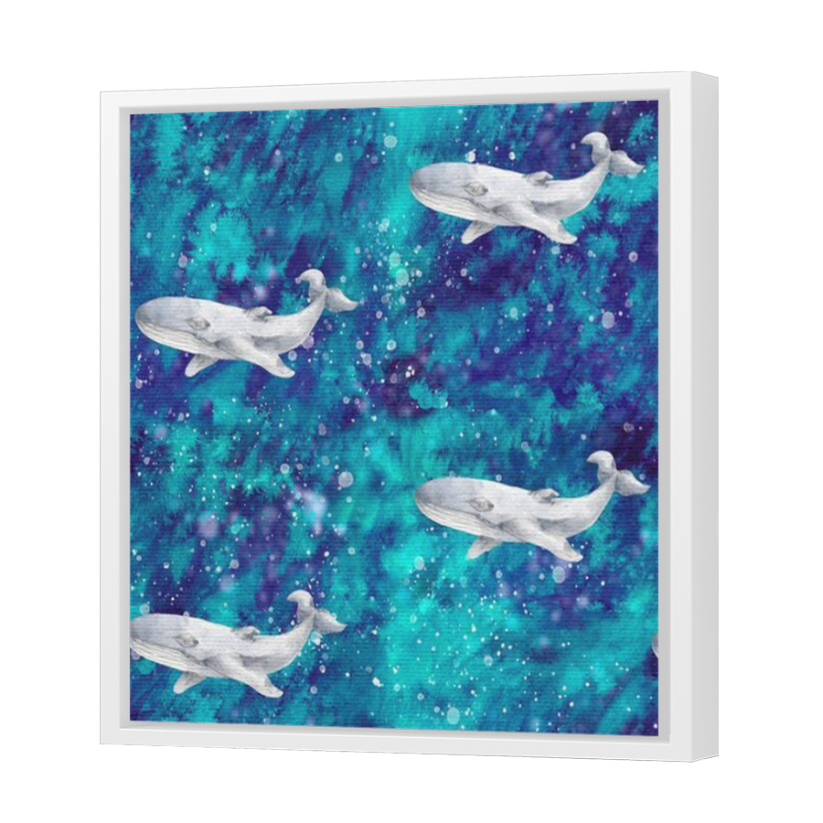 Thumbnail for Canvas - White Floating Frame