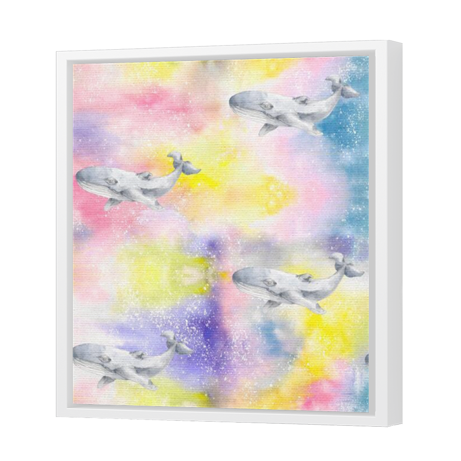 Thumbnail for Canvas - White Floating Frame