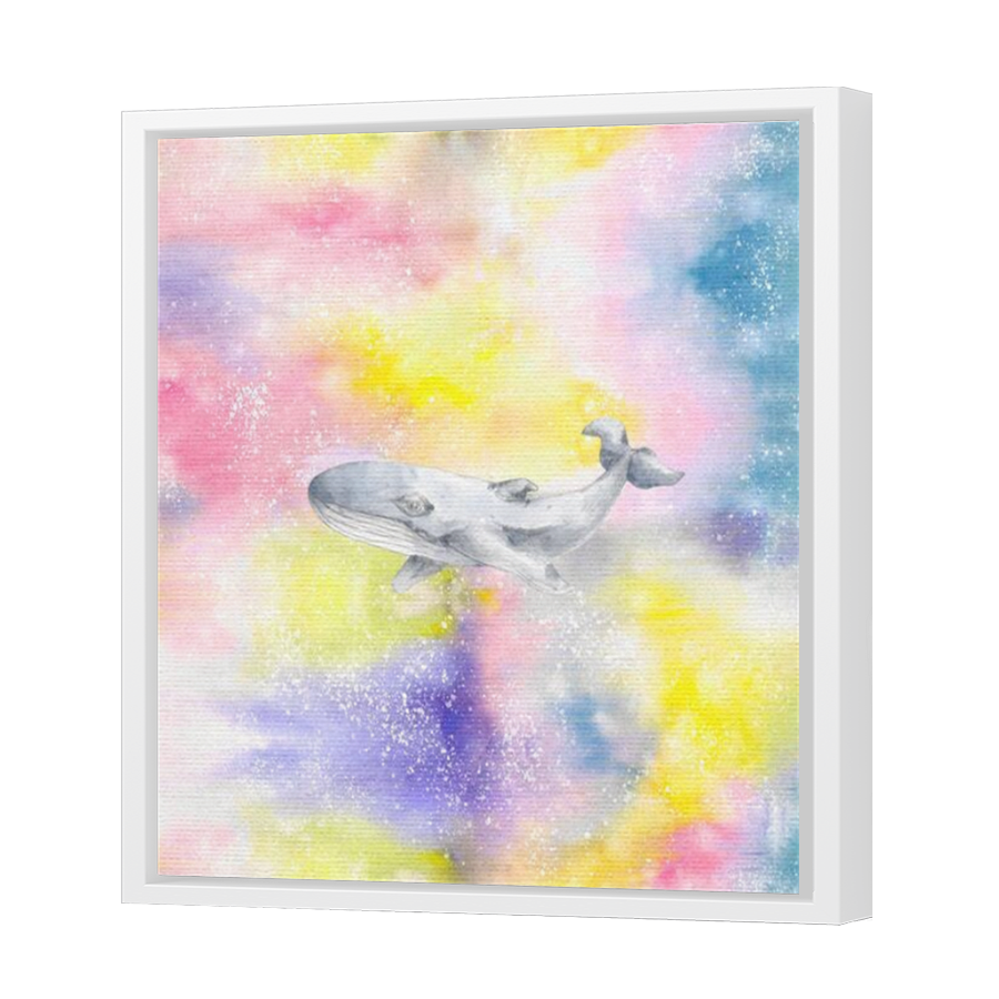 Thumbnail for Canvas - White Floating Frame