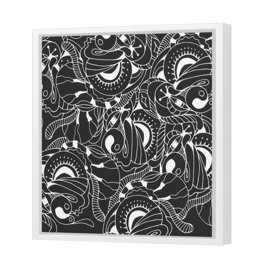 Thumbnail for Canvas - White Floating Frame