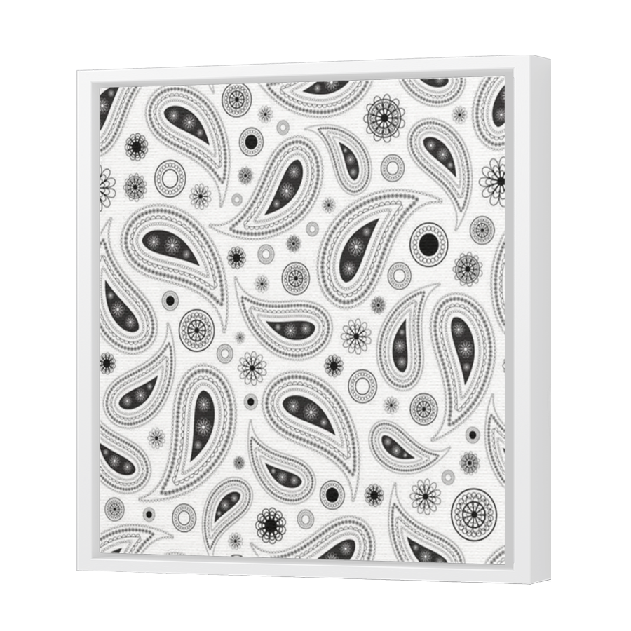 Thumbnail for Canvas - White Floating Frame