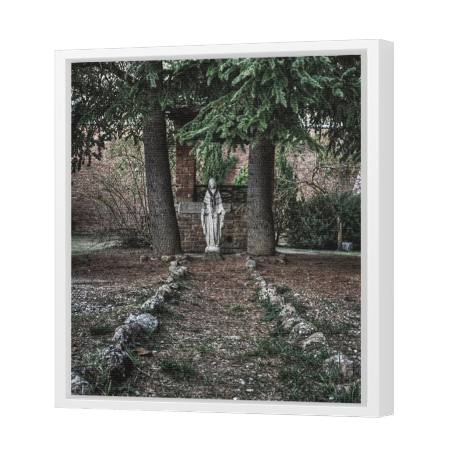 Thumbnail for Canvas - White Floating Frame