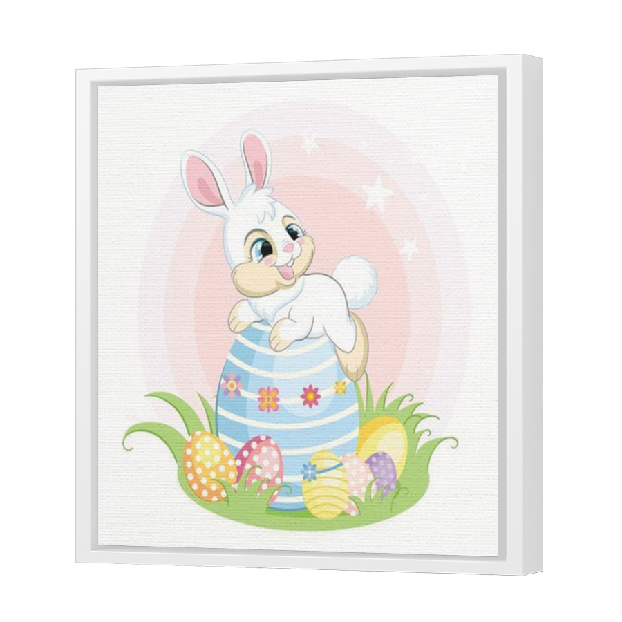 Thumbnail for Canvas - White Floating Frame