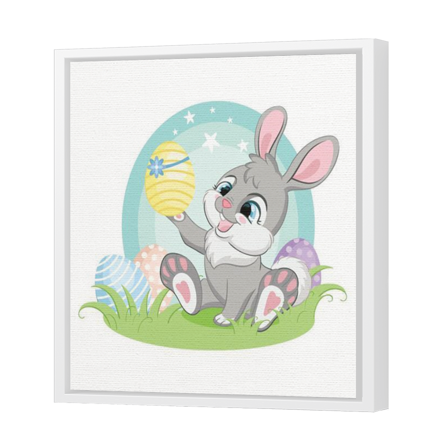 Thumbnail for Canvas - White Floating Frame