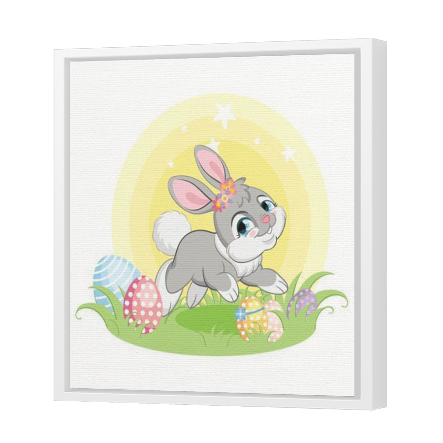 Thumbnail for Canvas - White Floating Frame