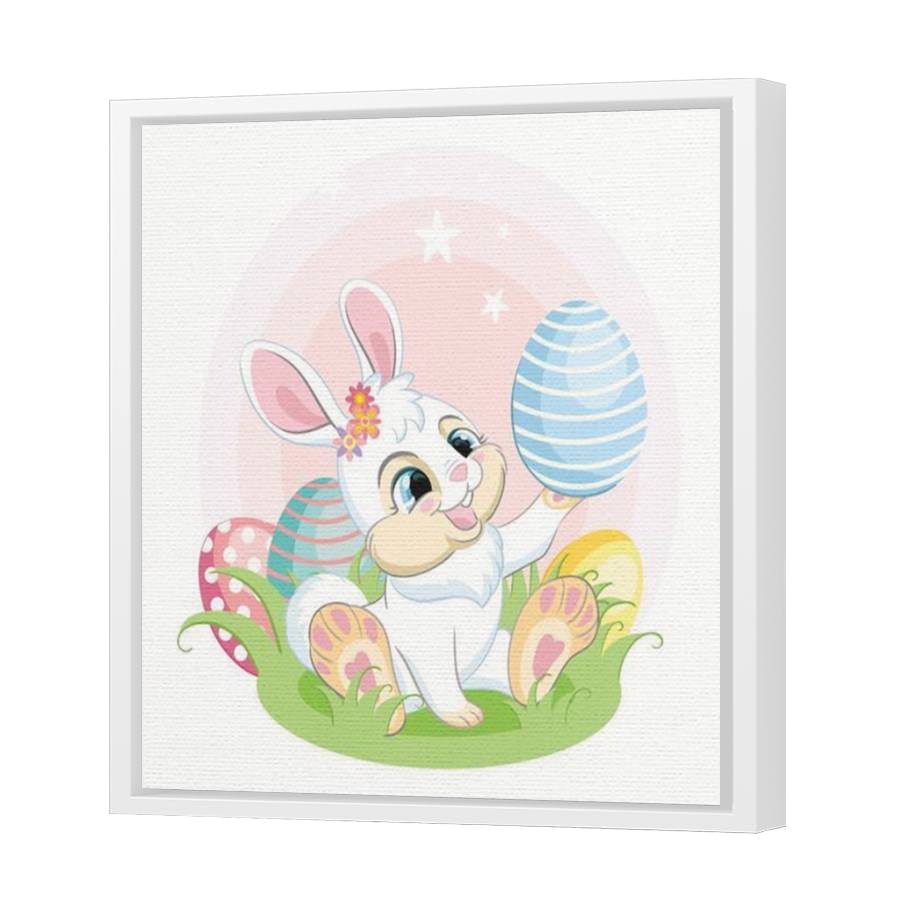 Thumbnail for Canvas - White Floating Frame